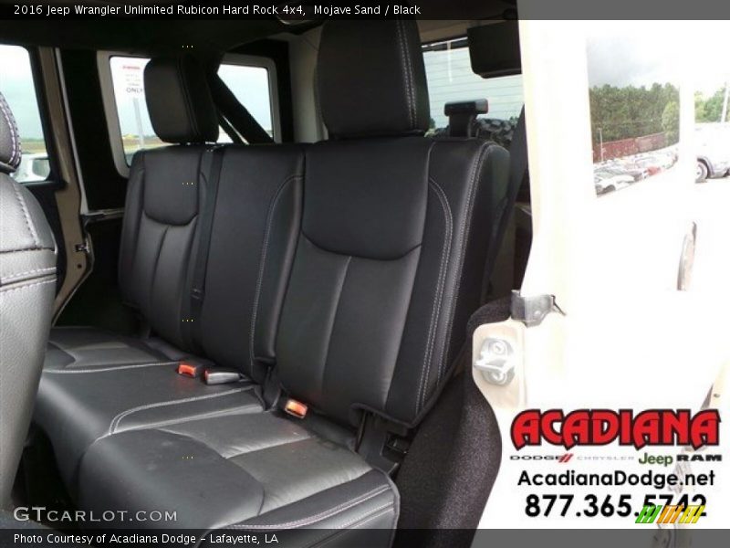 Mojave Sand / Black 2016 Jeep Wrangler Unlimited Rubicon Hard Rock 4x4