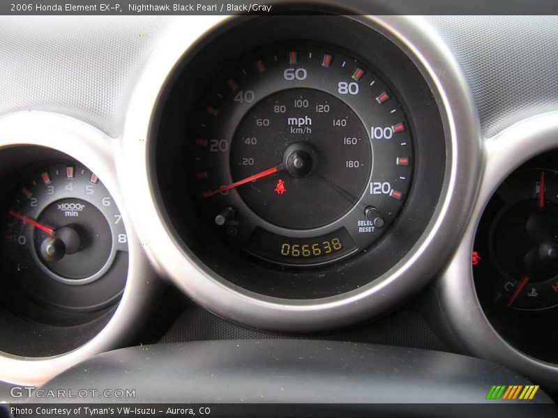 Nighthawk Black Pearl / Black/Gray 2006 Honda Element EX-P