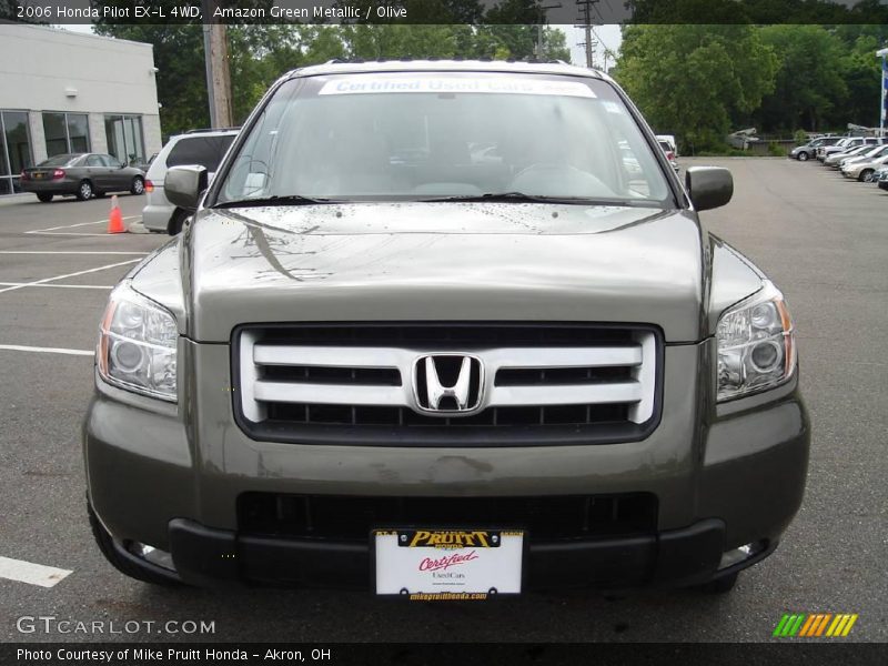 Amazon Green Metallic / Olive 2006 Honda Pilot EX-L 4WD