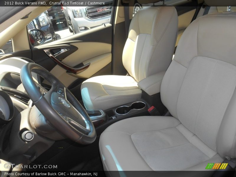 Crystal Red Tintcoat / Cashmere 2012 Buick Verano FWD