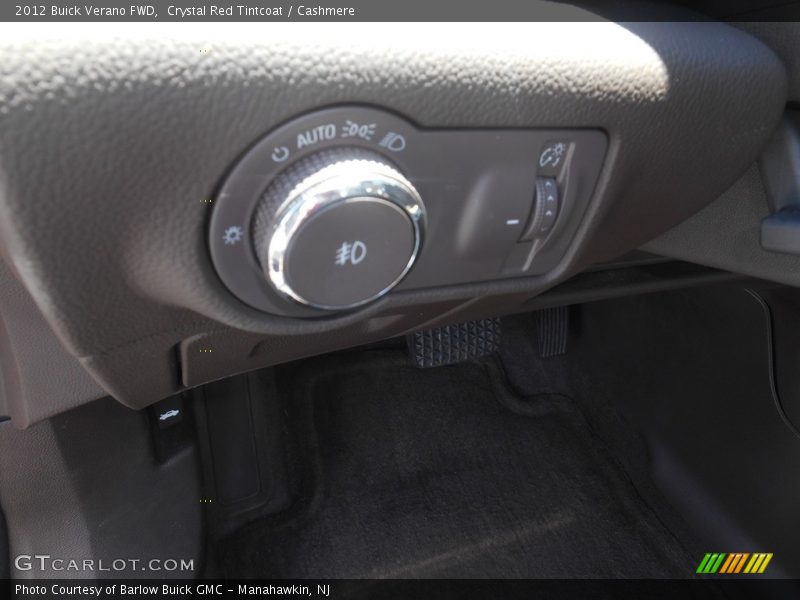 Crystal Red Tintcoat / Cashmere 2012 Buick Verano FWD