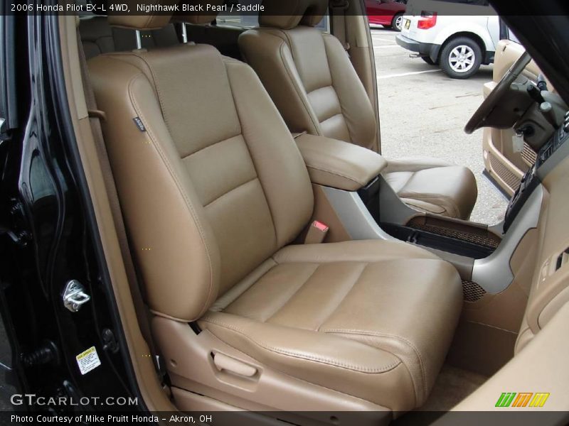 Nighthawk Black Pearl / Saddle 2006 Honda Pilot EX-L 4WD