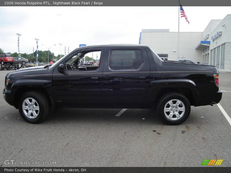 Nighthawk Black Pearl / Beige 2006 Honda Ridgeline RTL