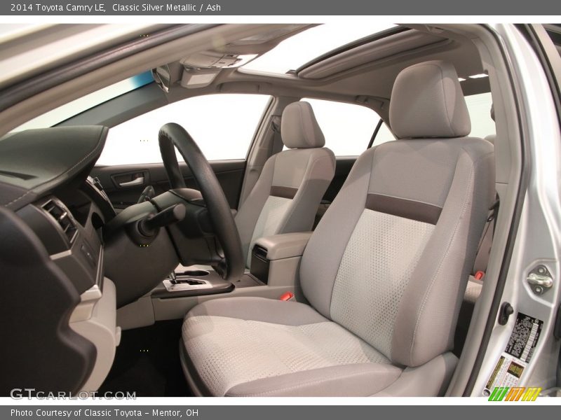Classic Silver Metallic / Ash 2014 Toyota Camry LE