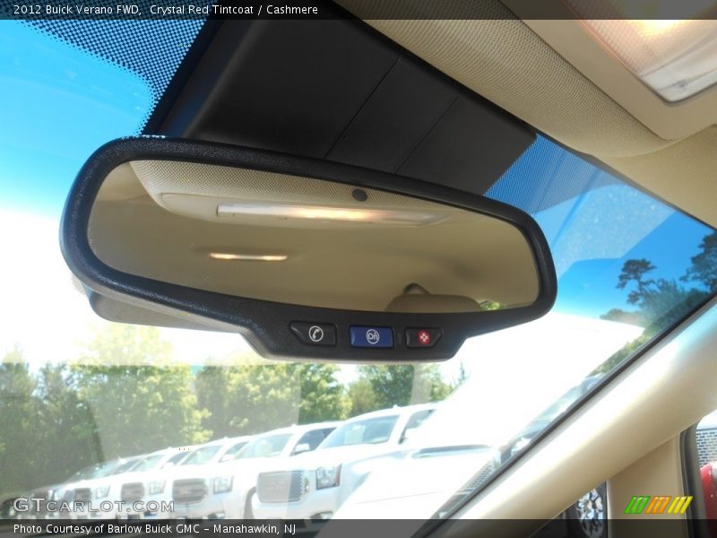 Crystal Red Tintcoat / Cashmere 2012 Buick Verano FWD