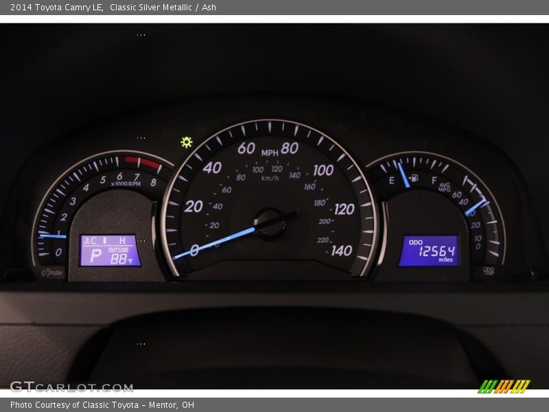 Classic Silver Metallic / Ash 2014 Toyota Camry LE