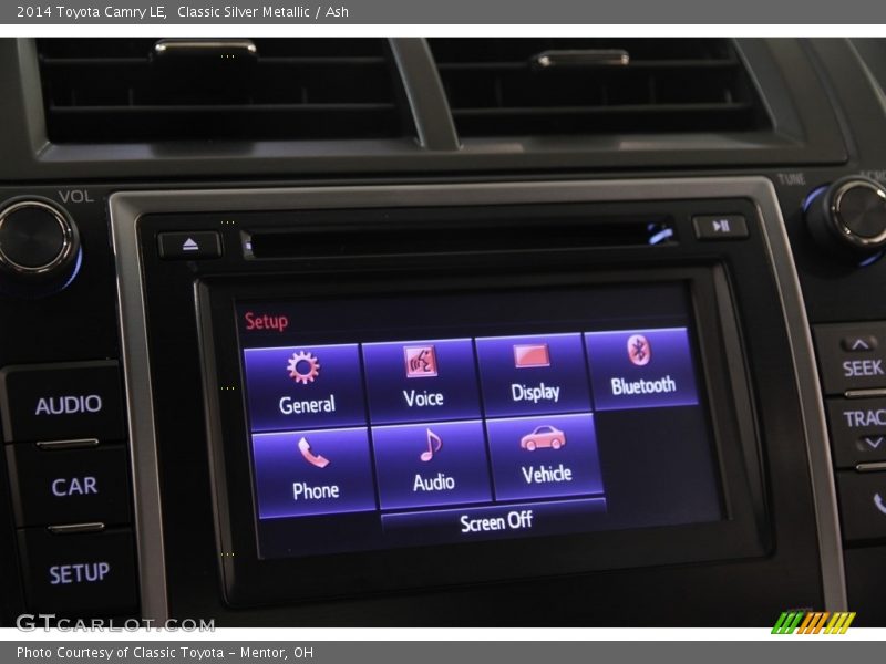 Classic Silver Metallic / Ash 2014 Toyota Camry LE