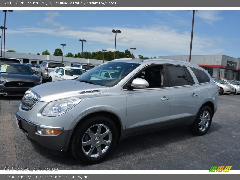 Quicksilver Metallic / Cashmere/Cocoa 2011 Buick Enclave CXL