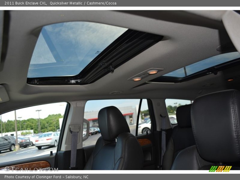 Quicksilver Metallic / Cashmere/Cocoa 2011 Buick Enclave CXL