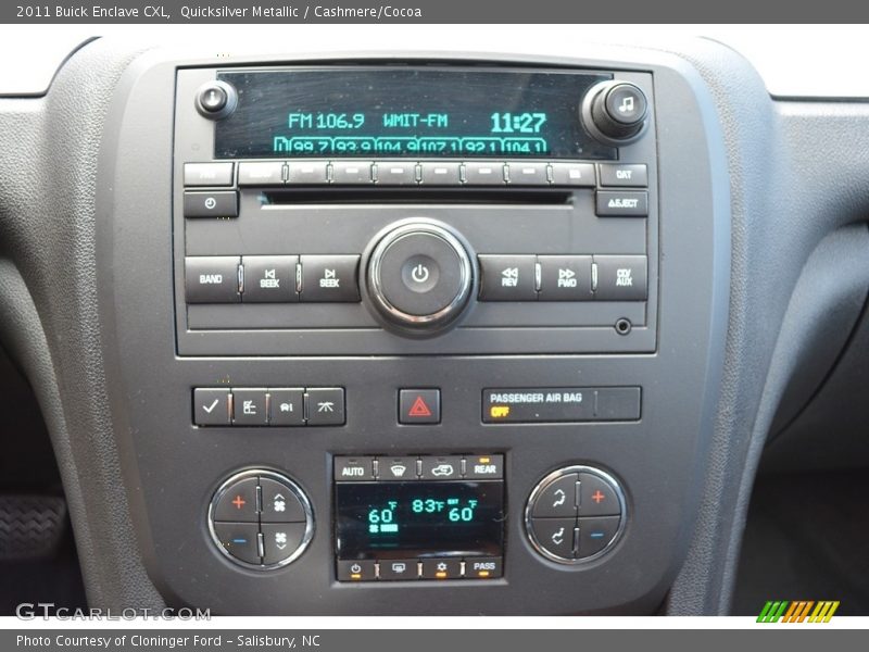 Quicksilver Metallic / Cashmere/Cocoa 2011 Buick Enclave CXL