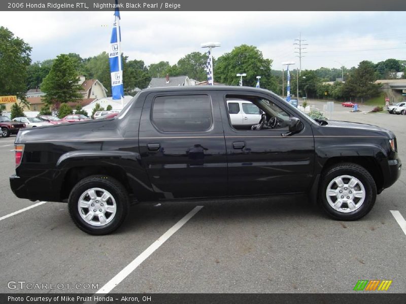 Nighthawk Black Pearl / Beige 2006 Honda Ridgeline RTL