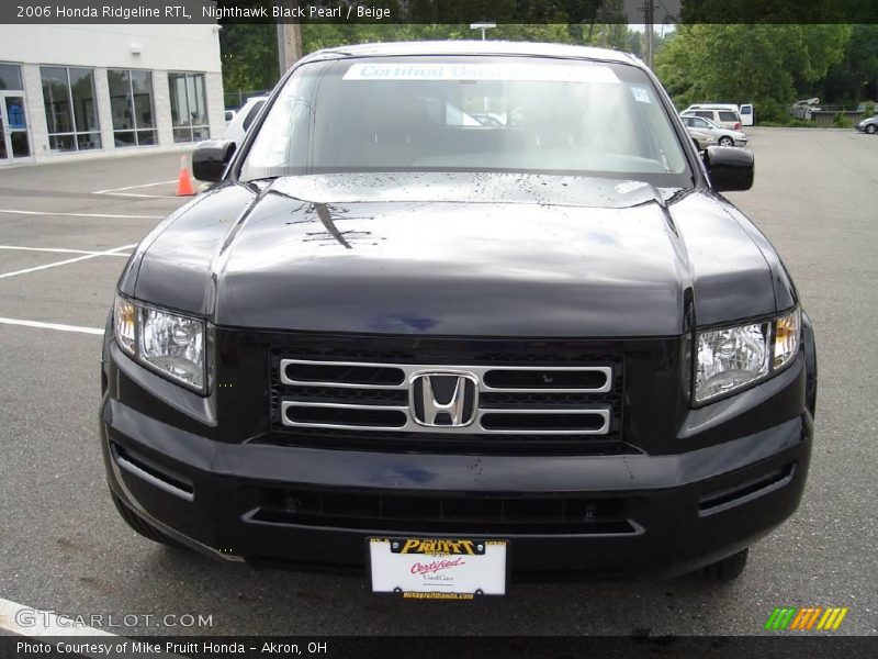 Nighthawk Black Pearl / Beige 2006 Honda Ridgeline RTL