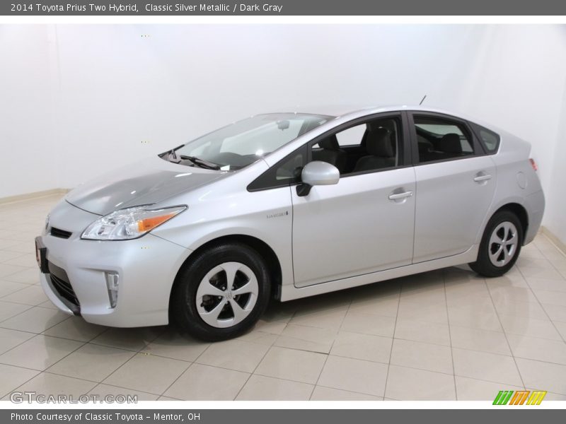 Classic Silver Metallic / Dark Gray 2014 Toyota Prius Two Hybrid