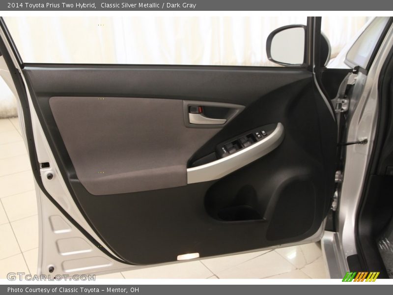 Classic Silver Metallic / Dark Gray 2014 Toyota Prius Two Hybrid