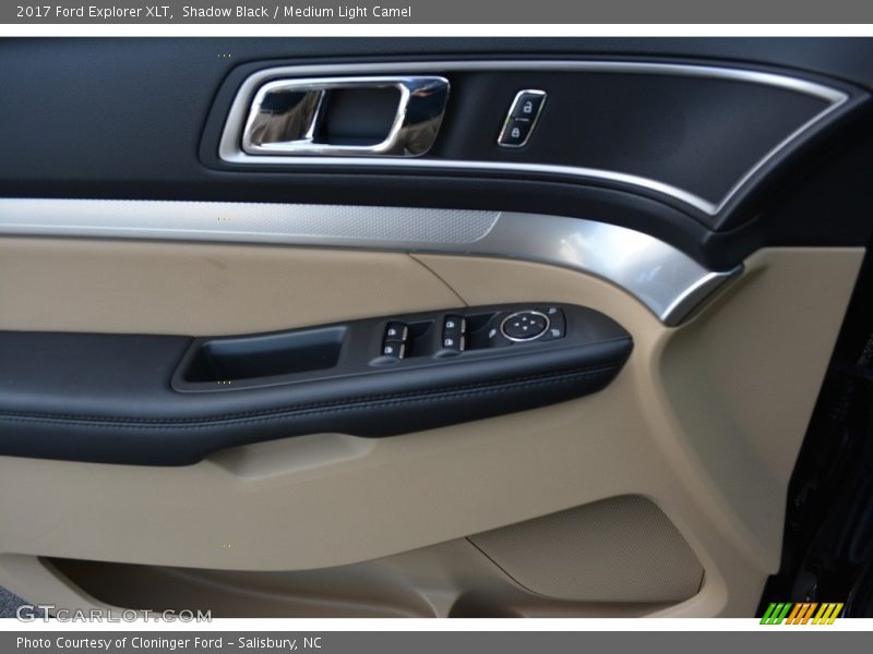 Shadow Black / Medium Light Camel 2017 Ford Explorer XLT