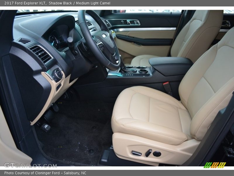 Front Seat of 2017 Explorer XLT