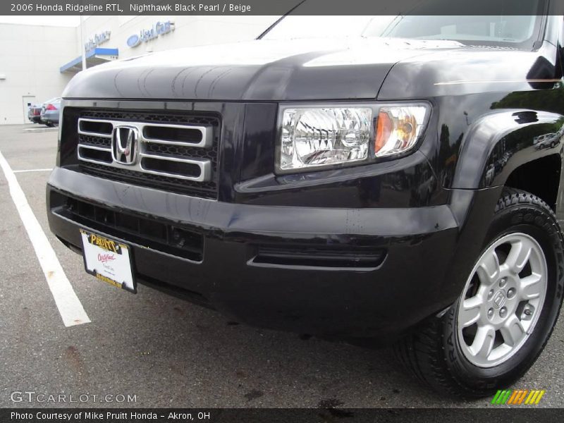 Nighthawk Black Pearl / Beige 2006 Honda Ridgeline RTL