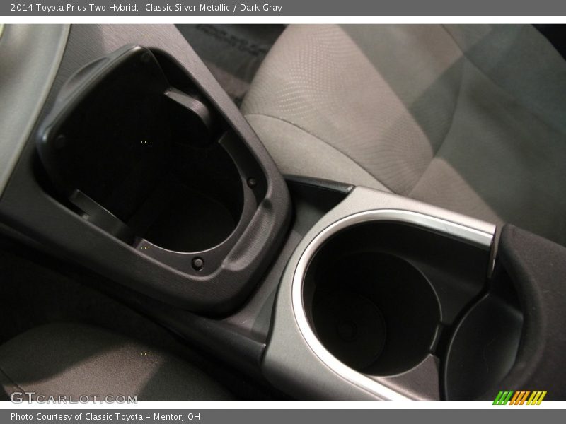 Classic Silver Metallic / Dark Gray 2014 Toyota Prius Two Hybrid