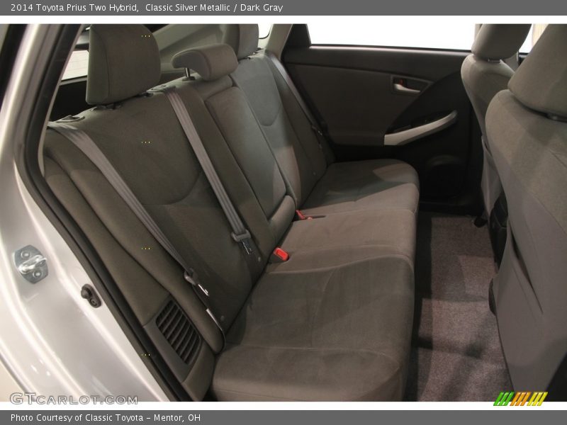 Classic Silver Metallic / Dark Gray 2014 Toyota Prius Two Hybrid