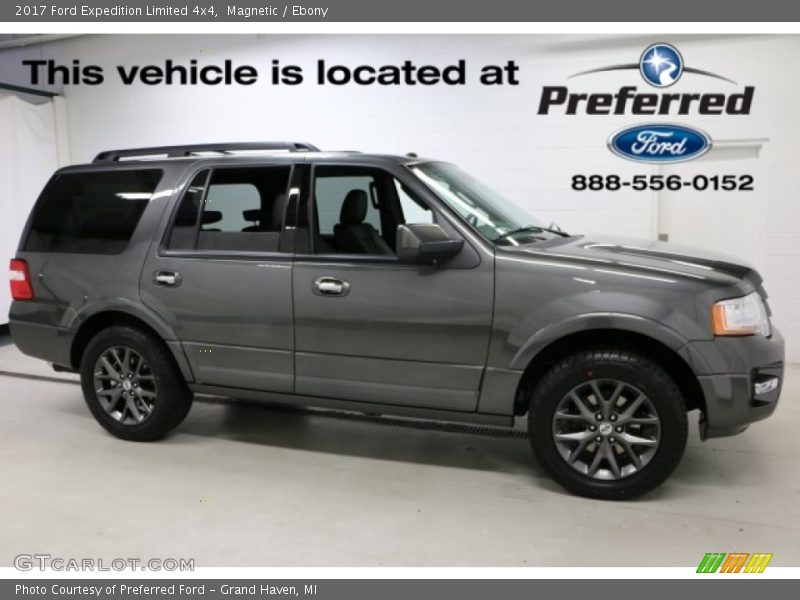 Magnetic / Ebony 2017 Ford Expedition Limited 4x4