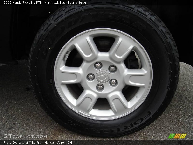 Nighthawk Black Pearl / Beige 2006 Honda Ridgeline RTL