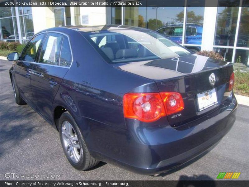 Blue Graphite Metallic / Anthracite Black 2006 Volkswagen Jetta TDI Sedan