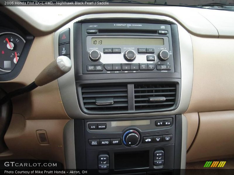 Nighthawk Black Pearl / Saddle 2006 Honda Pilot EX-L 4WD