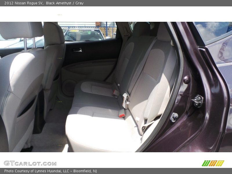 Black Amethyst / Gray 2012 Nissan Rogue SV