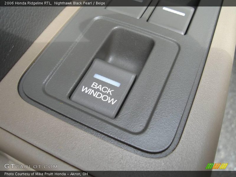 Nighthawk Black Pearl / Beige 2006 Honda Ridgeline RTL