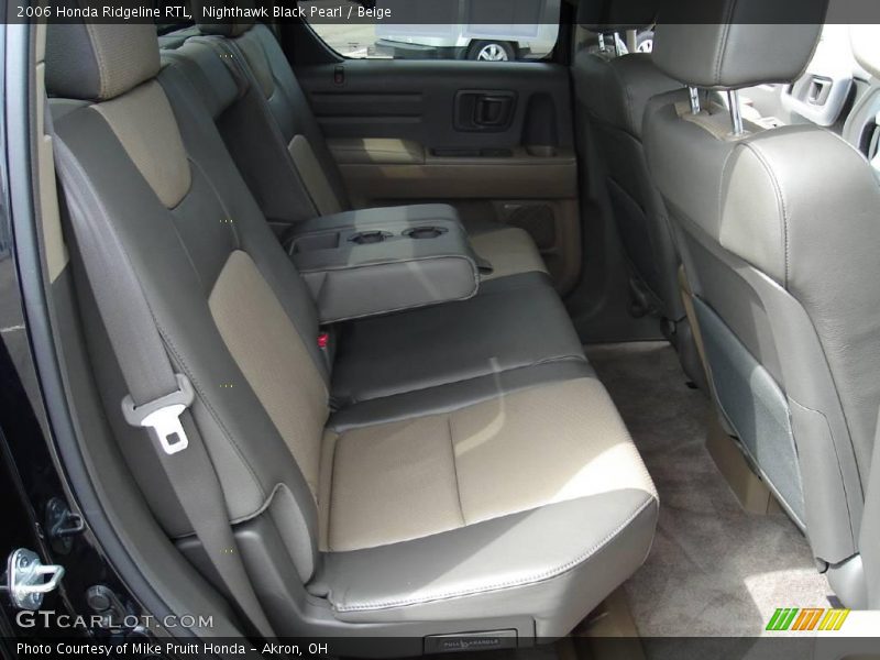 Nighthawk Black Pearl / Beige 2006 Honda Ridgeline RTL