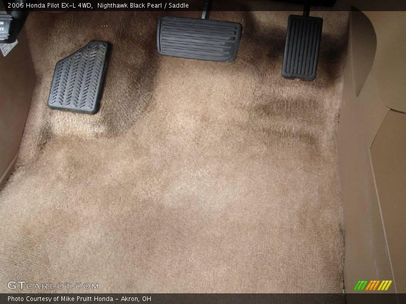 Nighthawk Black Pearl / Saddle 2006 Honda Pilot EX-L 4WD