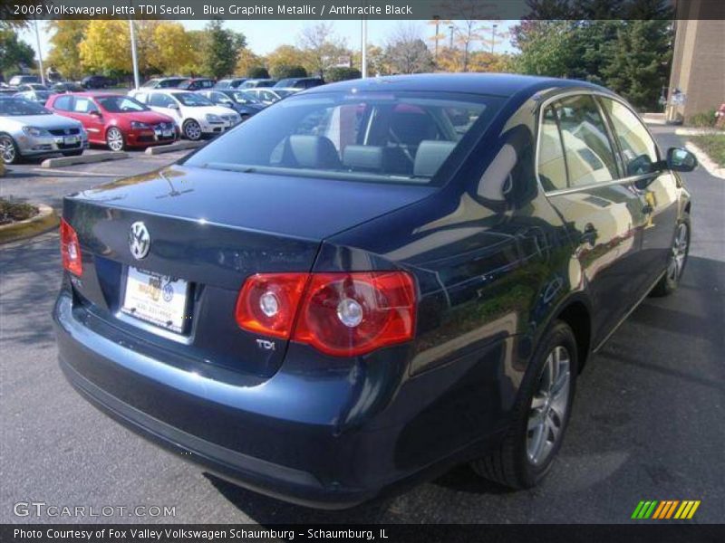 Blue Graphite Metallic / Anthracite Black 2006 Volkswagen Jetta TDI Sedan