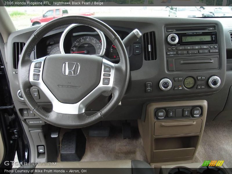 Nighthawk Black Pearl / Beige 2006 Honda Ridgeline RTL
