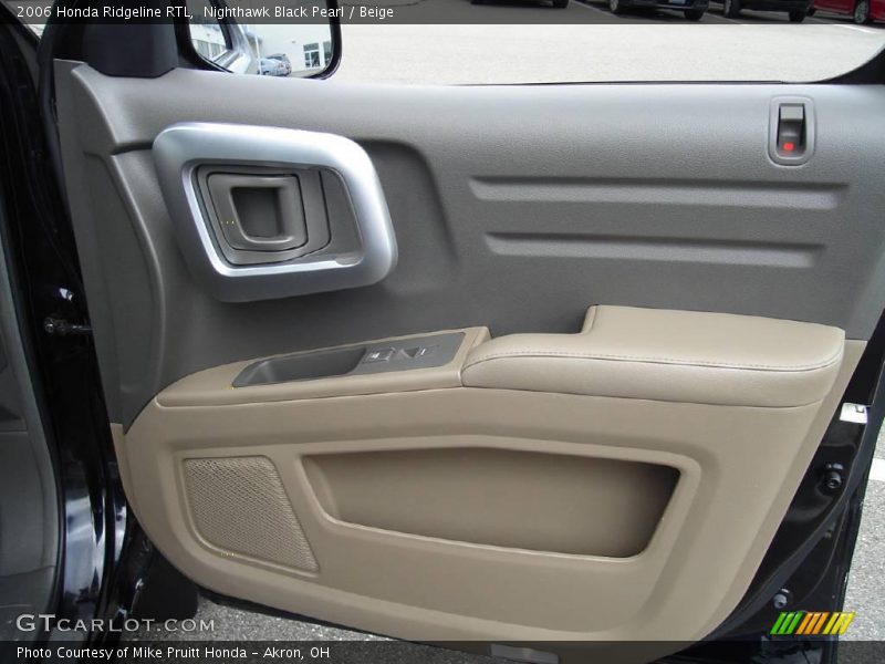 Nighthawk Black Pearl / Beige 2006 Honda Ridgeline RTL