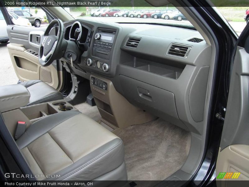 Nighthawk Black Pearl / Beige 2006 Honda Ridgeline RTL