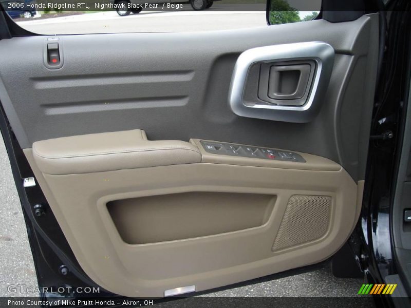 Nighthawk Black Pearl / Beige 2006 Honda Ridgeline RTL