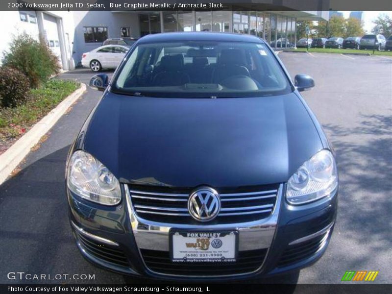 Blue Graphite Metallic / Anthracite Black 2006 Volkswagen Jetta TDI Sedan