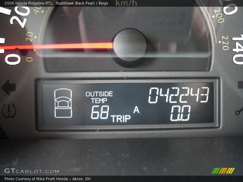 Nighthawk Black Pearl / Beige 2006 Honda Ridgeline RTL