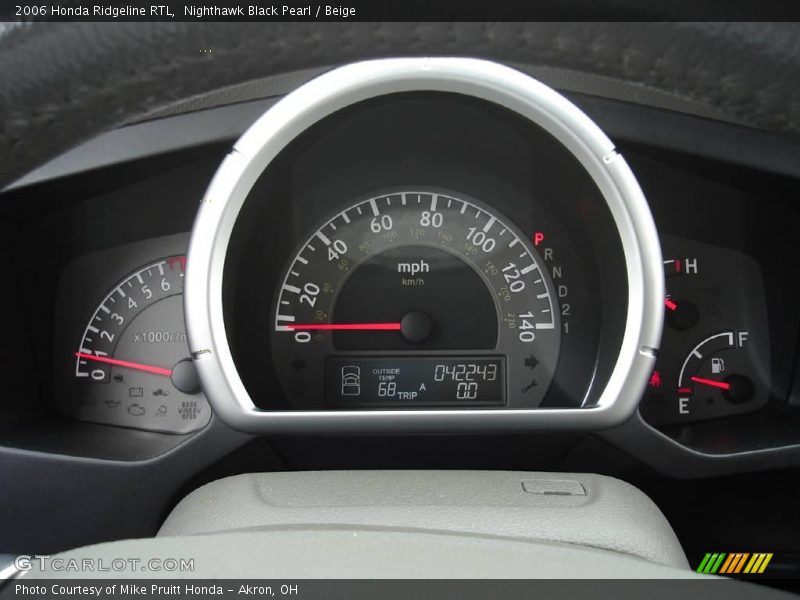 Nighthawk Black Pearl / Beige 2006 Honda Ridgeline RTL