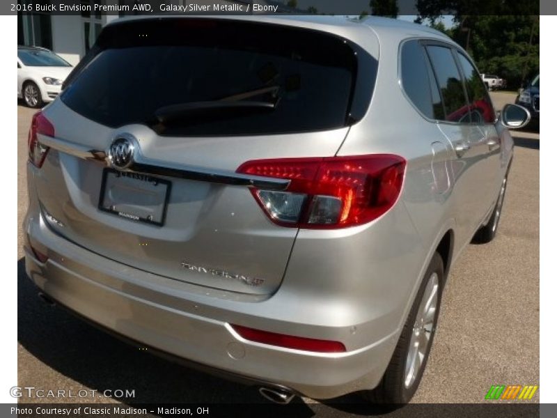 Galaxy Silver Metallic / Ebony 2016 Buick Envision Premium AWD