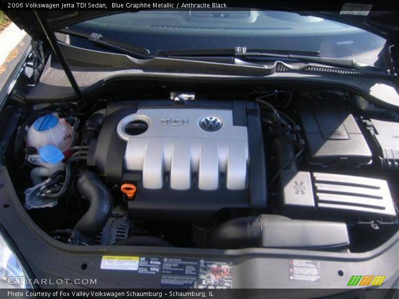 Blue Graphite Metallic / Anthracite Black 2006 Volkswagen Jetta TDI Sedan