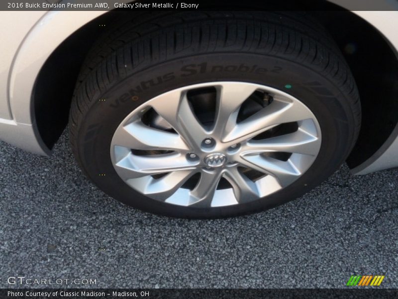Galaxy Silver Metallic / Ebony 2016 Buick Envision Premium AWD