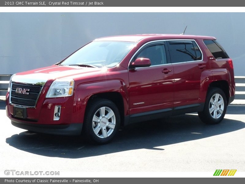 Crystal Red Tintcoat / Jet Black 2013 GMC Terrain SLE