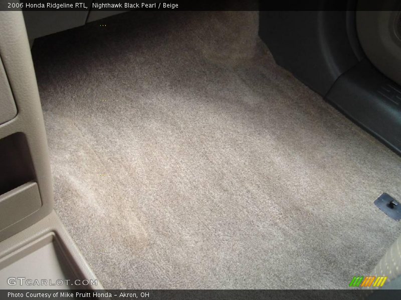 Nighthawk Black Pearl / Beige 2006 Honda Ridgeline RTL