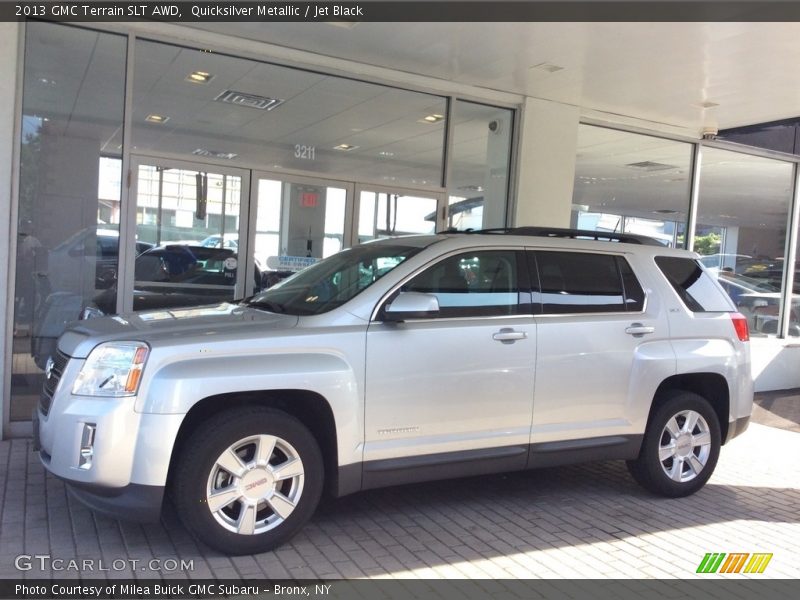 Quicksilver Metallic / Jet Black 2013 GMC Terrain SLT AWD