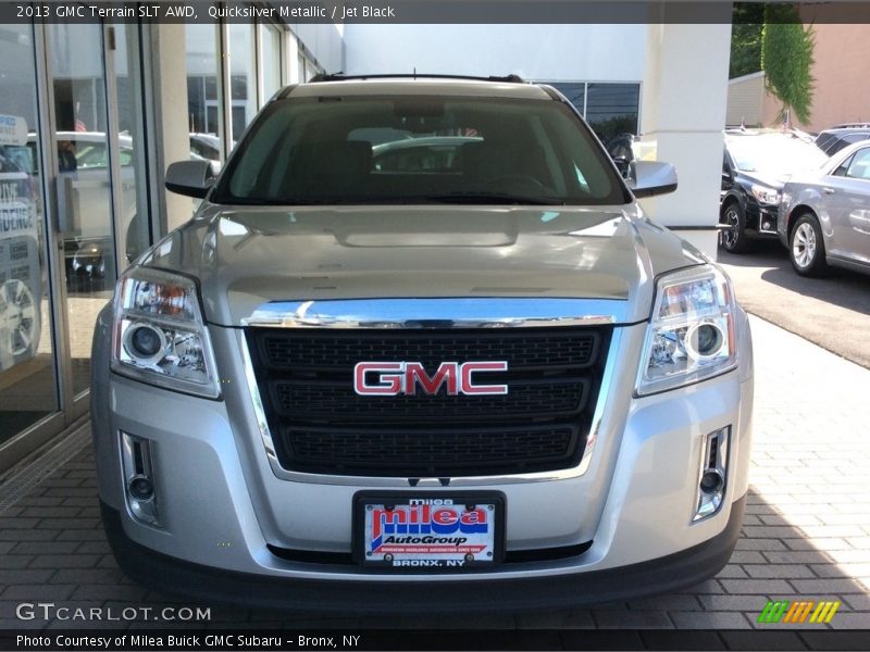 Quicksilver Metallic / Jet Black 2013 GMC Terrain SLT AWD