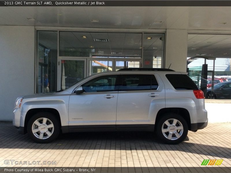 Quicksilver Metallic / Jet Black 2013 GMC Terrain SLT AWD