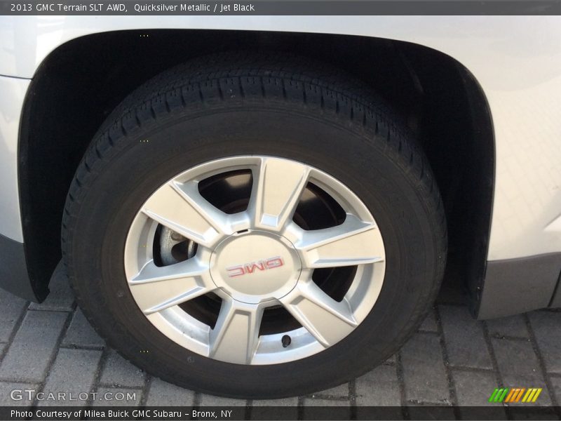 Quicksilver Metallic / Jet Black 2013 GMC Terrain SLT AWD