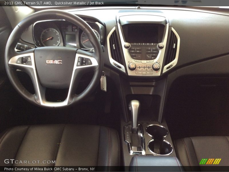 Quicksilver Metallic / Jet Black 2013 GMC Terrain SLT AWD