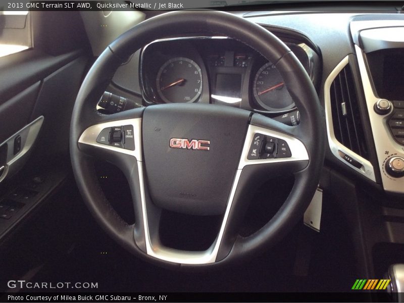 Quicksilver Metallic / Jet Black 2013 GMC Terrain SLT AWD